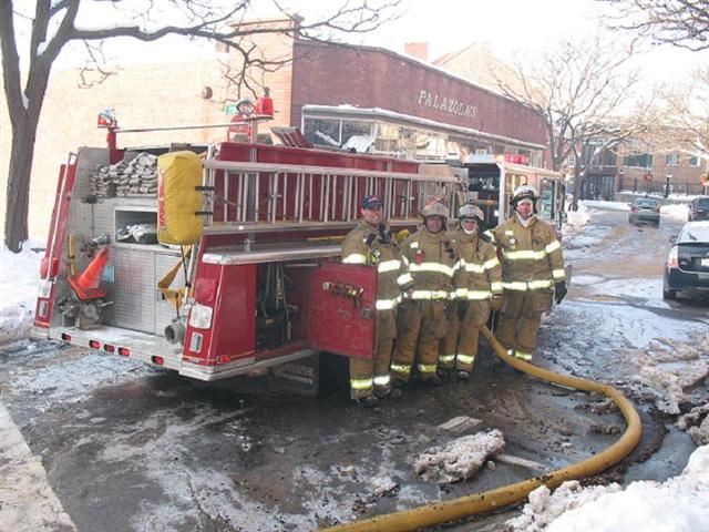 Jon McDiarmid, Lt Clint Hatch, Rick Curran, and Pa